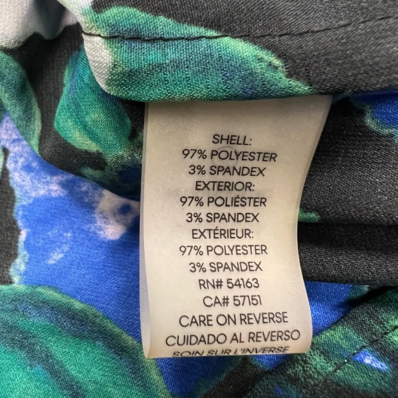 EUC Calvin Klein floral top - Picture 4 of 4